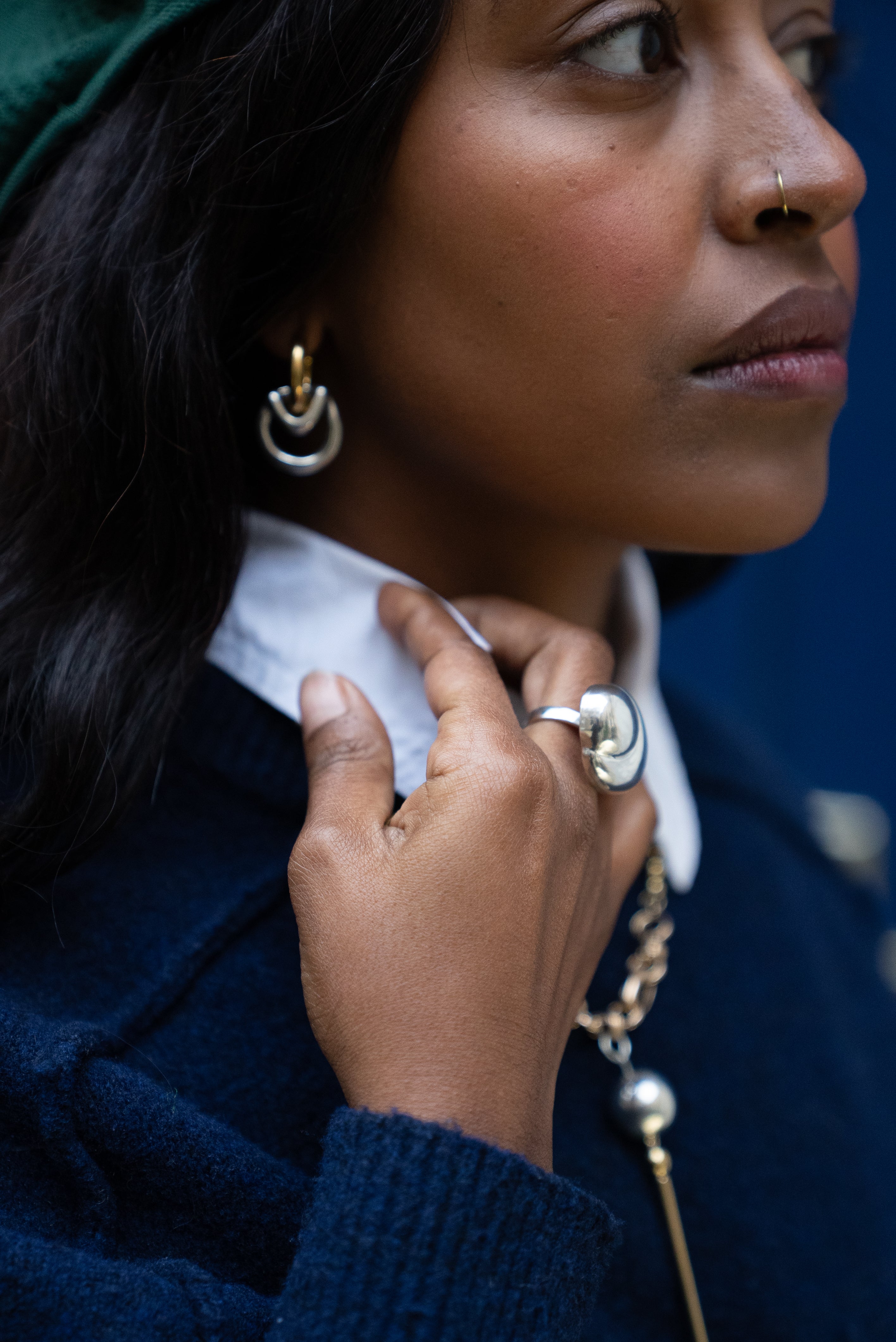 Boucles d'oreilles Yin