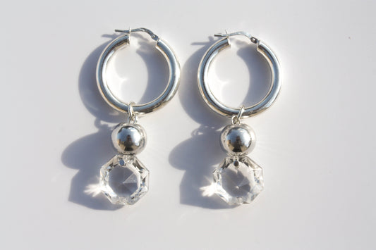 Boucles d'oreilles Queen