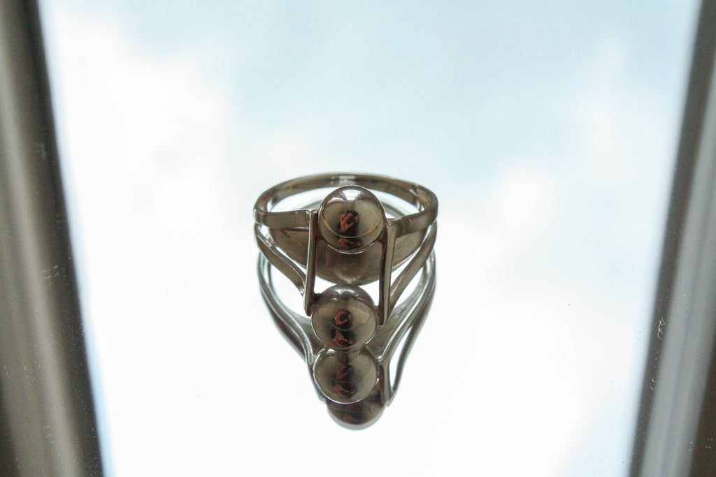 Bague en argent « Duo »