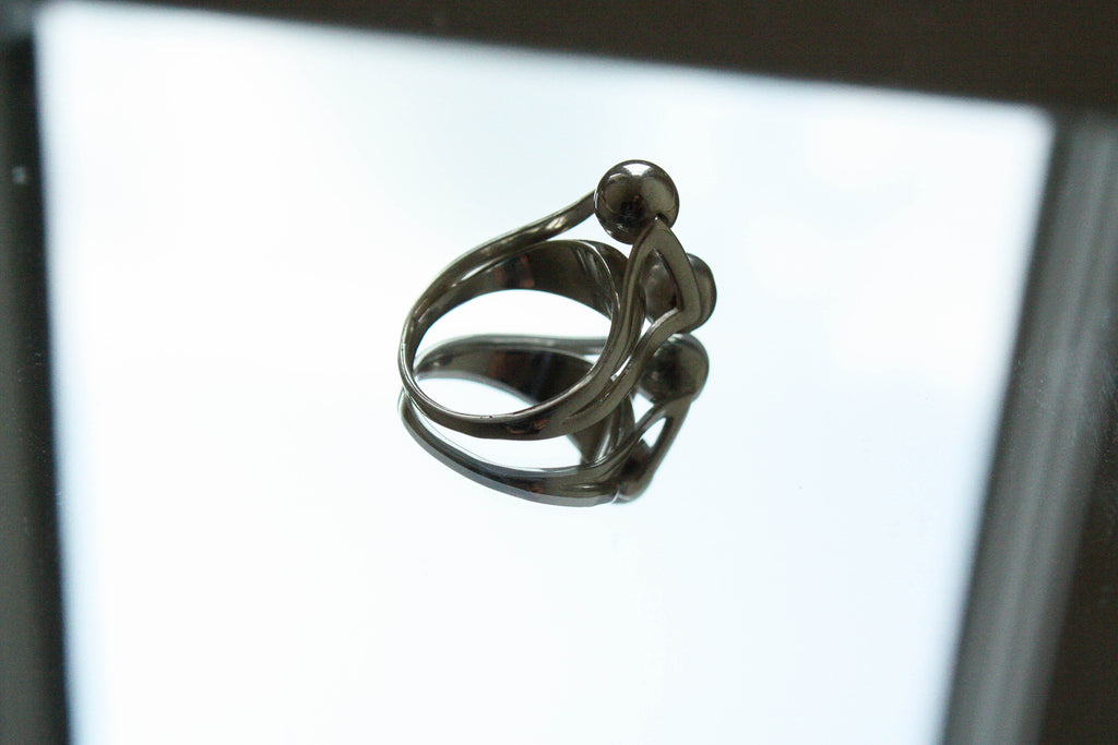 Bague en argent « Duo »